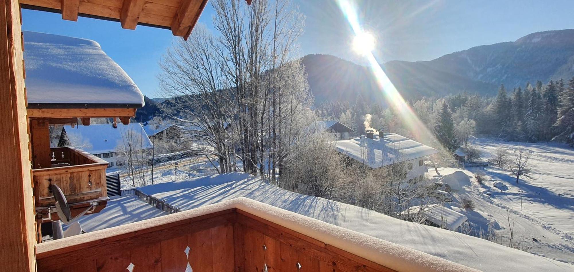 רייט אים וינקל Chalet Weitsee מראה חיצוני תמונה